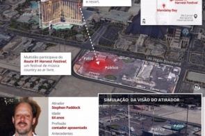 Maior ataque a tiros da história dos EUA mata 59 e deixa mais de 500 feridos em Las Vegas