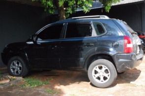 PRF recupera Hyundai/Tucson, com placas clonadas. Veículo havia sido furtado em São Paulo