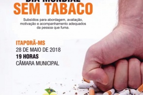 Itaporã fará ação mobilizadora no Dia Mundial sem Tabaco