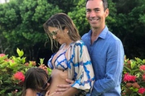 Casada com César Tralli, Ticiane Pinheiro anuncia que está grávida do jornalista