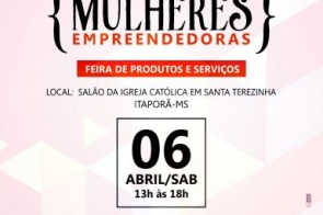 1º Feira “Mulheres Empreendedoras” acontece em Santa Terezinha no dia 06 de Abril