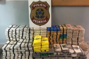 PF faz operação contra o tráfico de cocaína em quatro cidades de MS