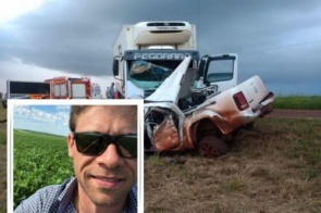 Motorista que morreu em acidente na BR-060 era produtor rural
