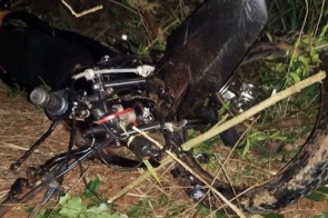 Colisão mata motociclista e deixa cinco feridos em distrito de Glória de Dourados