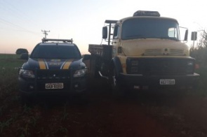 Dupla é presa próximo ao Paraguai após furtar caminhão de empresa em Dourados