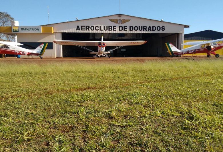 Aeroclube de Dourados recebeu Certificado de Centro de Instrução de Aviação Civil CIAC - Crédito: Reprodução/ Facebook / Aeroclube de Dourados