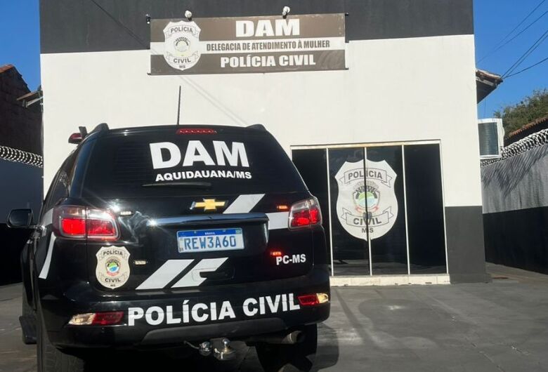 A prisão foi realizada pela Delegacia de Atendimento à Mulher (DAM) da Polícia Civil - Crédito: Divulgação/PCMS