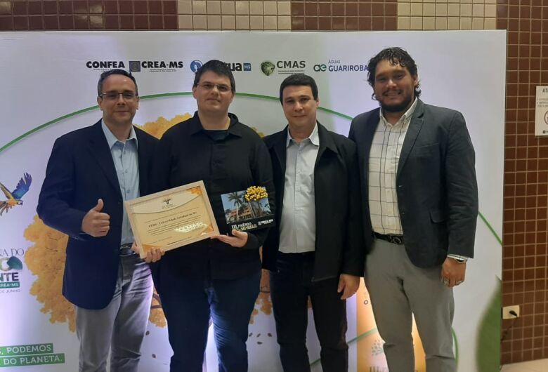 A presença expressiva da UEMS na premiação reafirma o compromisso da instituição com a inovação, a sustentabilidade e a produção de conhecimento voltado ao desenvolvimento social e ambiental - Crédito: Divulgação