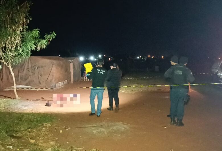 Homem foi assassinado com golpes de machado e teve o corpo todo cortado - Crédito: Osvaldo Duarte/Dourados News