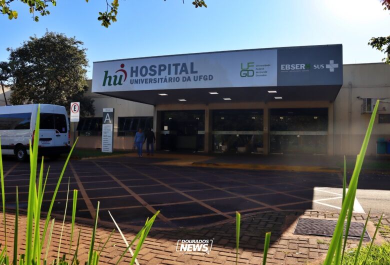 Criança estava internada no Hospital Universitário de Dourados - Crédito: Clara Medeiros/Arquivo/Dourados News