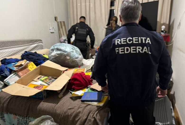 Operação acontece em Corumbá nesta manhã - Crédito: Divulgação/PF