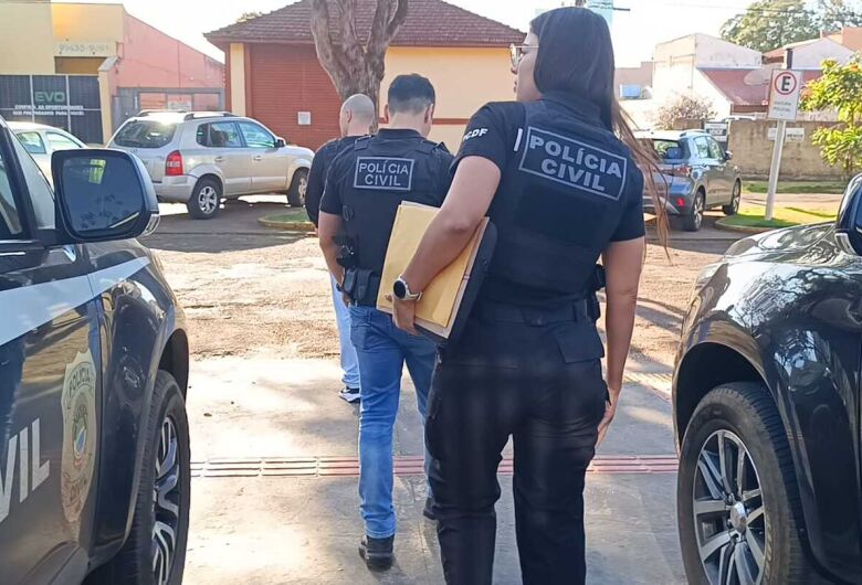 No município, foram cumpridos dois mandados de busca e apreensão - Crédito: Osvaldo Duarte/Dourados News
