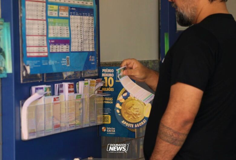 Aposta feita em MS levou R$ 4 milhões na Lotofácil da Independência - Crédito: Clara Medeiros/Arquivo/Dourados News