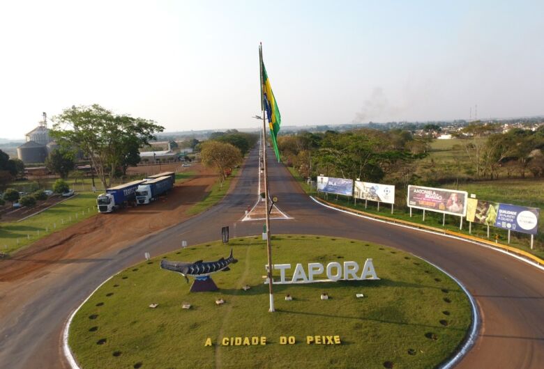 Entrada da cidade de Itaporã Foto: Divulgação