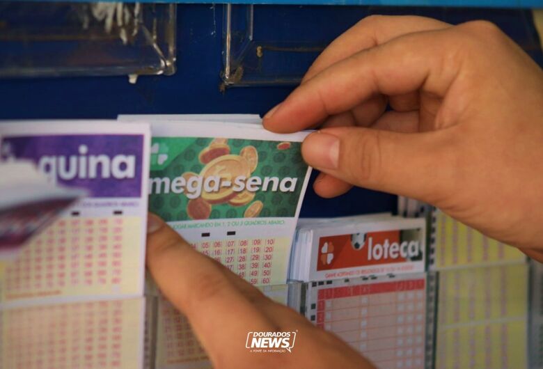 Mega-Sena garantiu prêmio de R$ 46 mil a aposta feita em Dourados - Crédito: Clara Medeiros/Arquivo/Dourados News