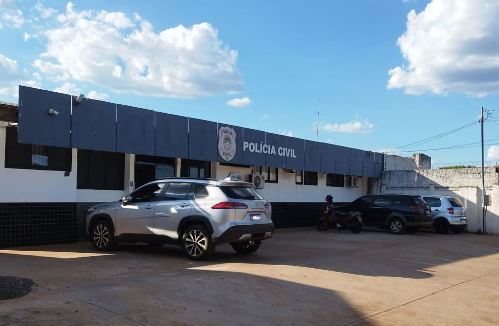 Delegacia de Polícia Civil em Itaporã. Foto: divulgação