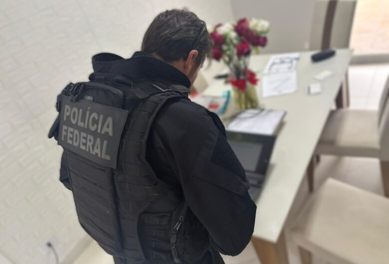 PF cumpriu mandados de busca e apreensão em MS e SP - Crédito: Divulgação/PF