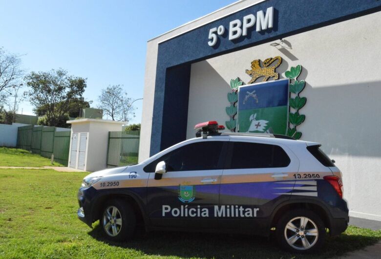 Polícia Militar atendeu ocorrência - Crédito: Divulgação PMMS