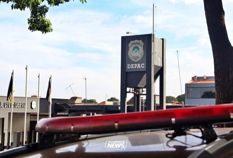 Caso foi registrado na Depac - Crédito: Clara Medeiros/Dourados News/Arquivo