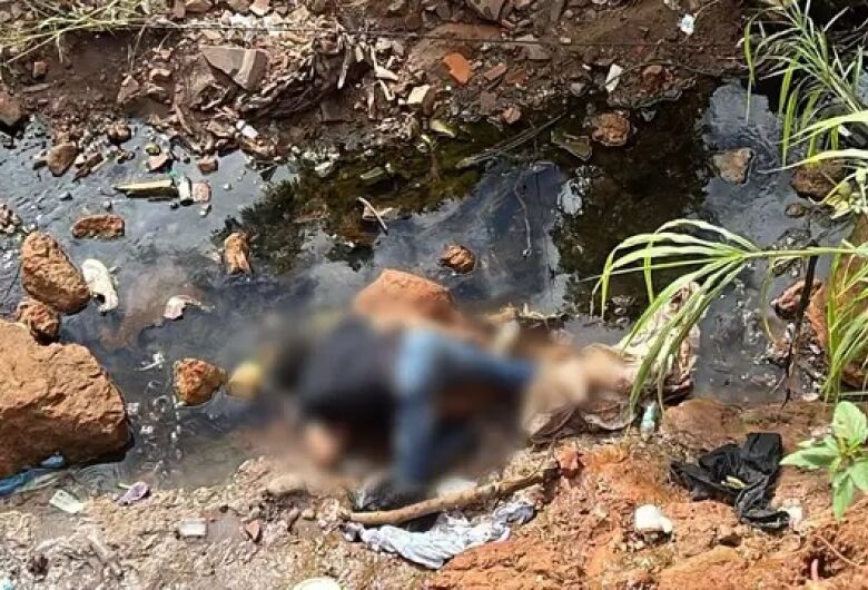 Homem morreu ao cair no córrego - Crédito: Ponta Porã News