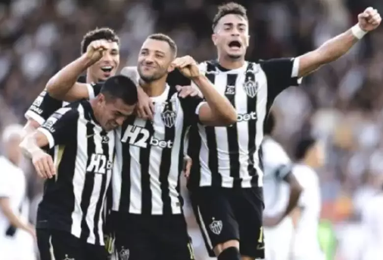 Time mineiro venceu com gol de Vitor Hugo - Crédito: Pedro Souza/Atletico MG