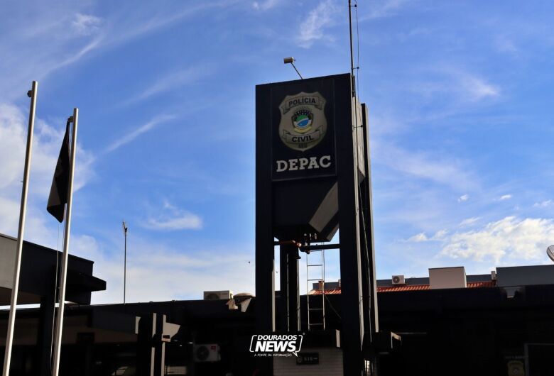 Caso foi registrado na Depac - Crédito: Clara Medeiros/Dourados News/Arquivo