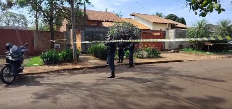 Confronto ocorreu no bairro Parque dos Coqueiros, em Dourados - Foto: Reprodução/Sidnei Bronka