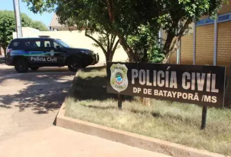 Caso foi registrado na Delegacia de Batayporã. - Crédito: (Reprodução, Jornal da Nova)