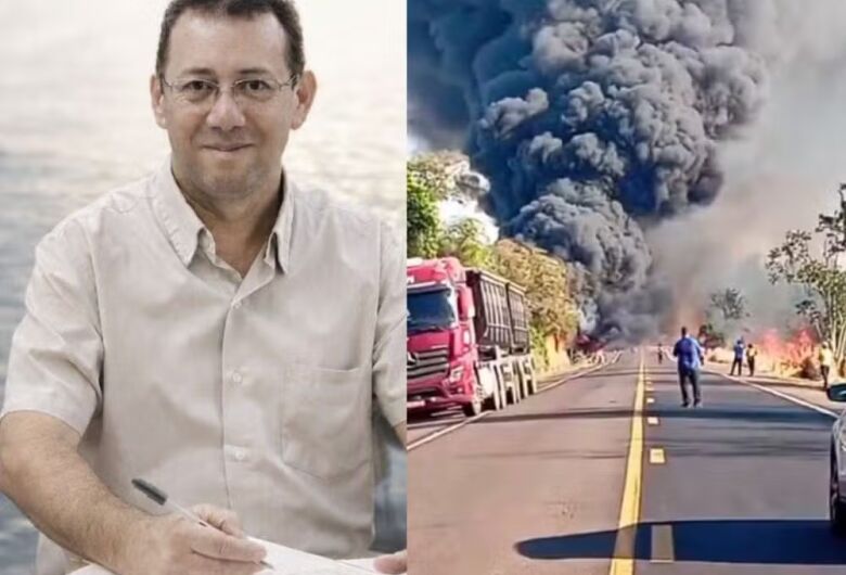 Sérgio Doná esta entre os cinco mortos no acidente. - Crédito: Divulgação.