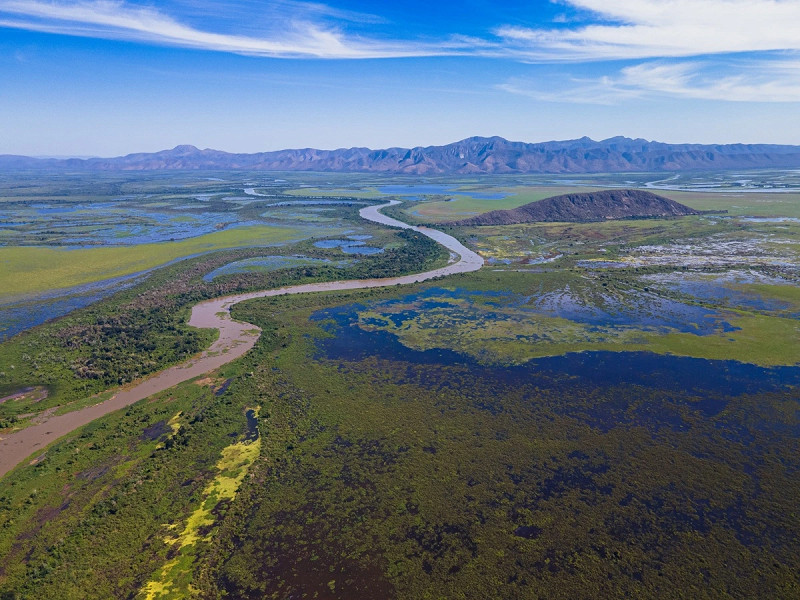 A Bacia Hidrográfica do Alto Paraguai - Foto: SOS Pantanal
