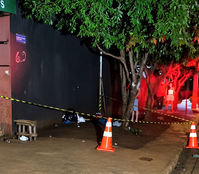 Homem morreu antes da chegada do socorro - Foto: Sidnei Bronka/Ligado na Notícia