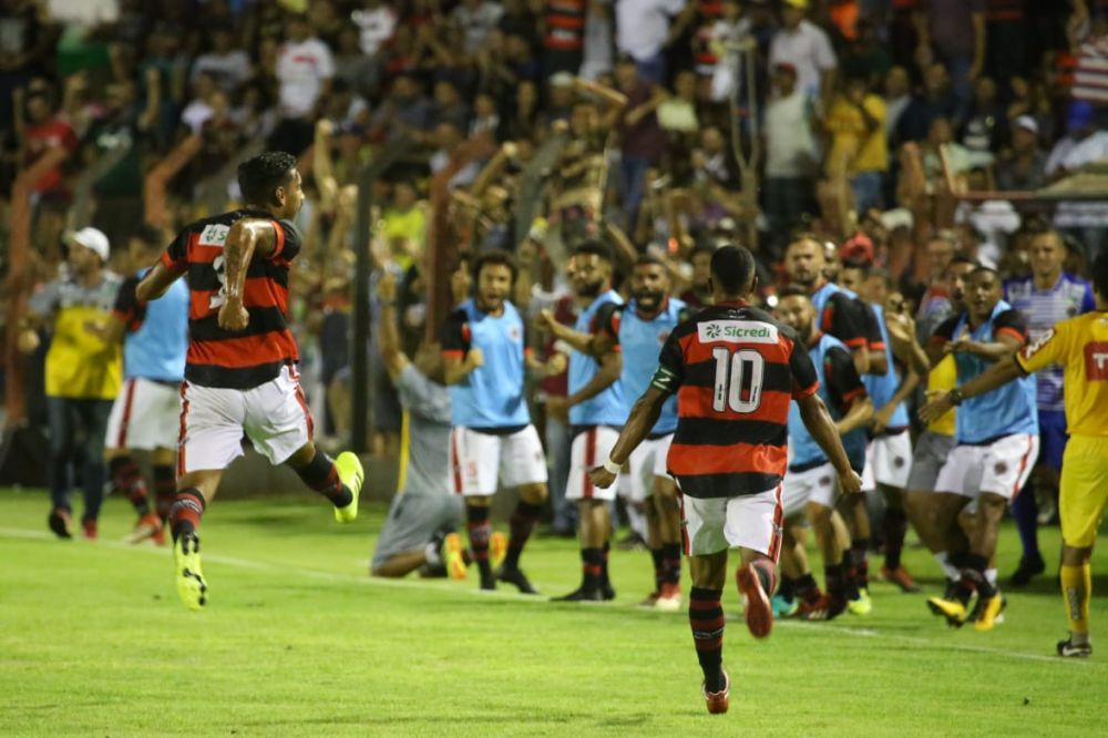Águia conquistou vaga inédita para a segunda fase da Copa do Brasil - Crédito: Franz Mendes